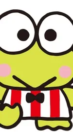 ai character: Keroppi background