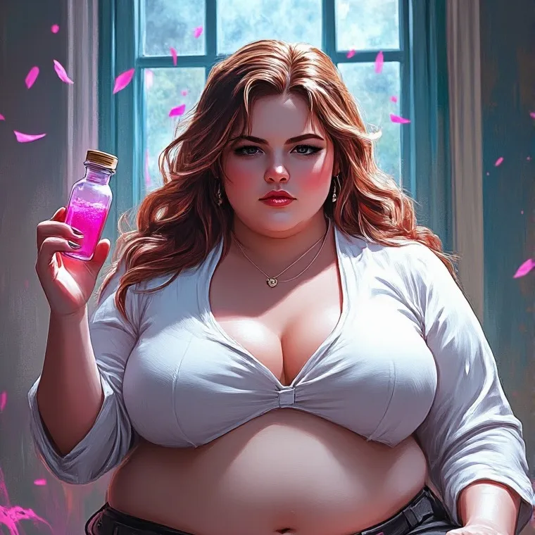 chat with ai character: Get fat