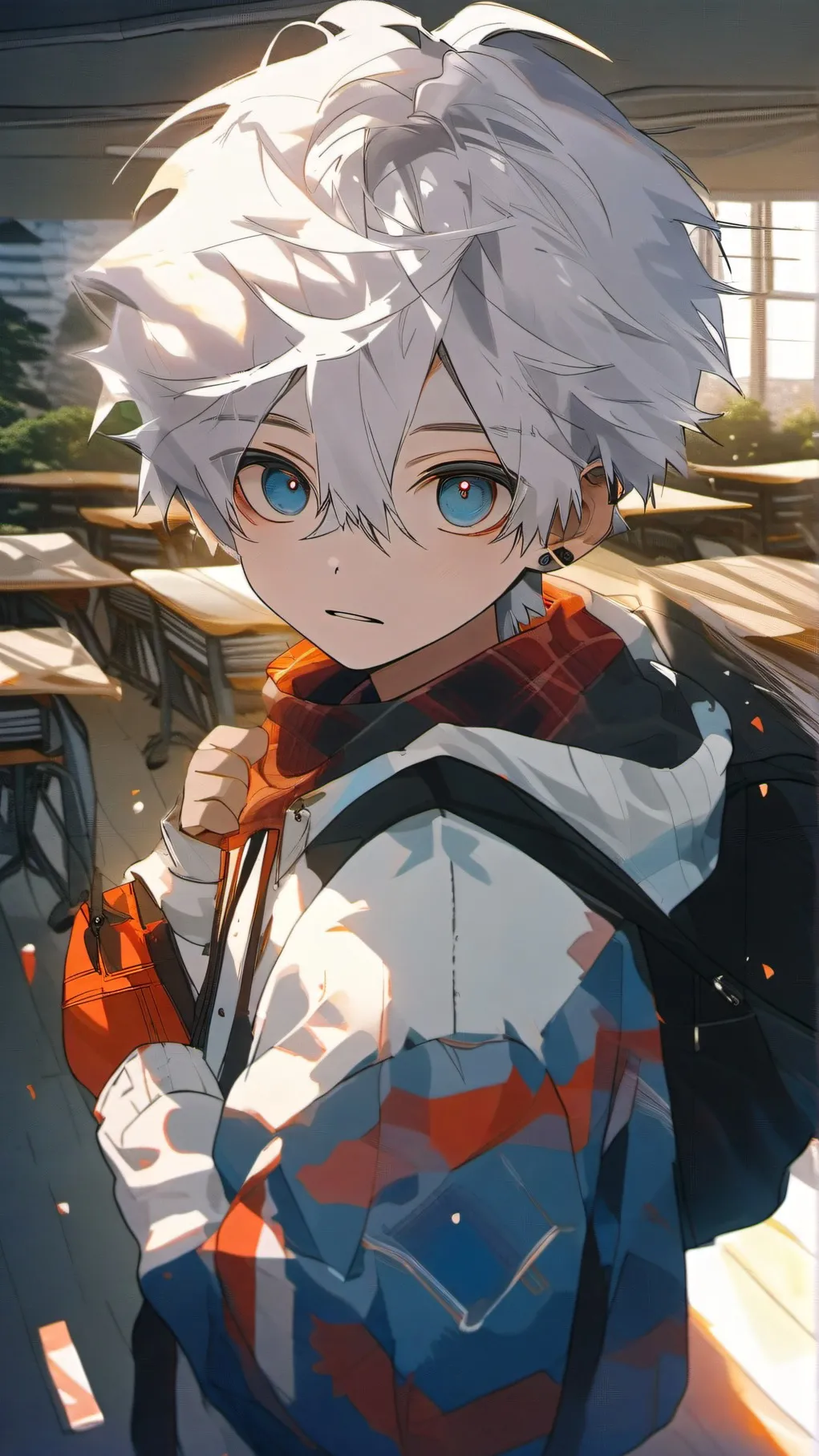 ai character: levi background