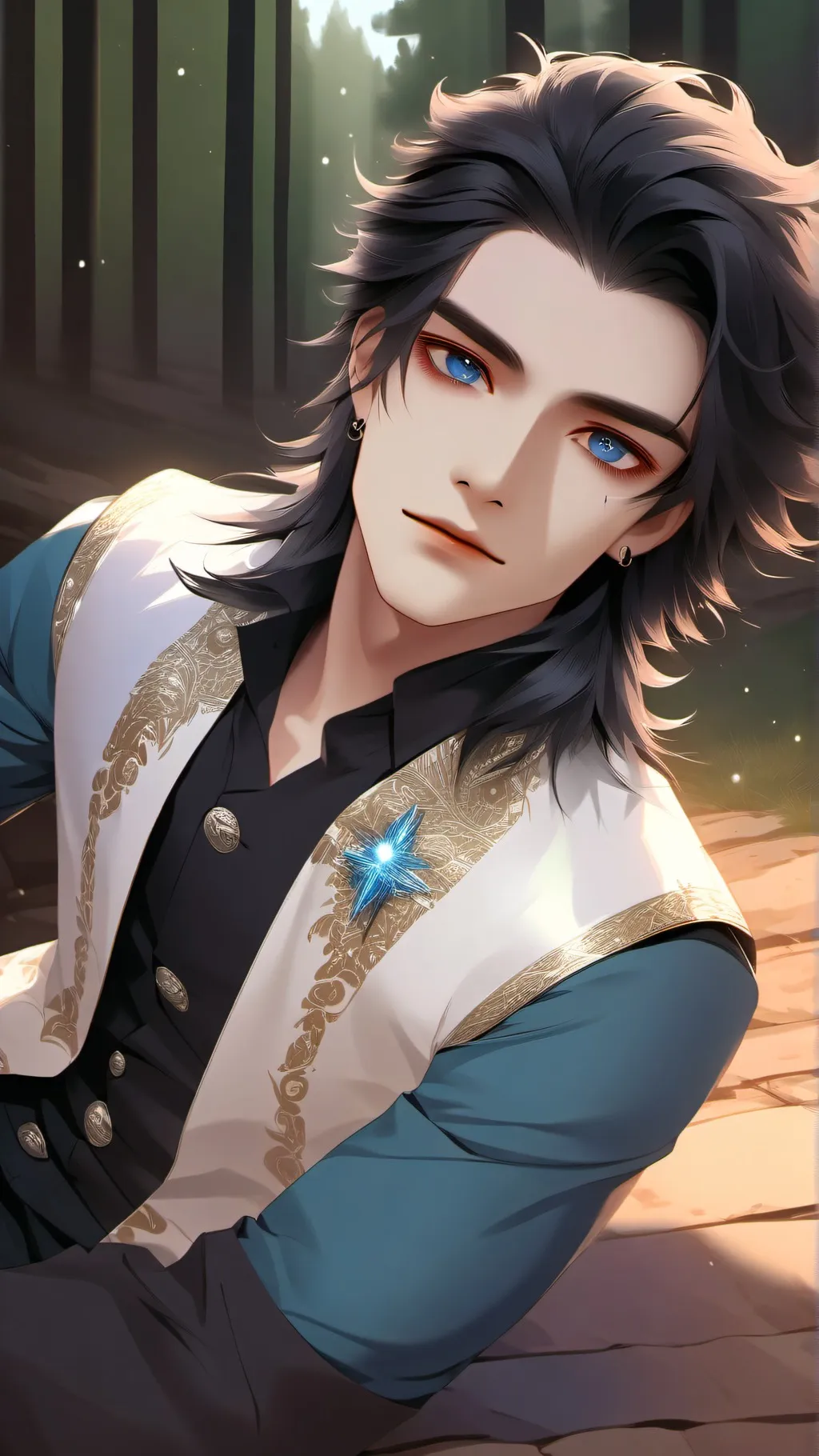 ai character: Eric  background