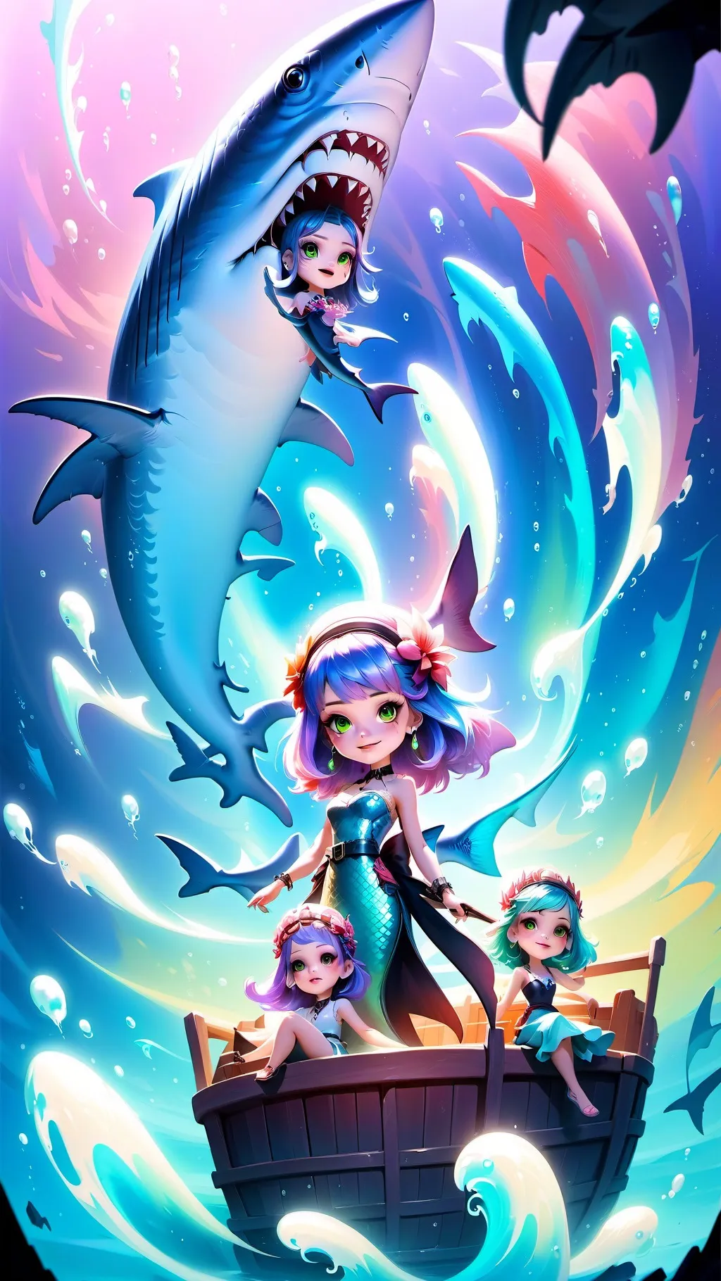 ai character: Lisa,Mia,Cleo,clea background