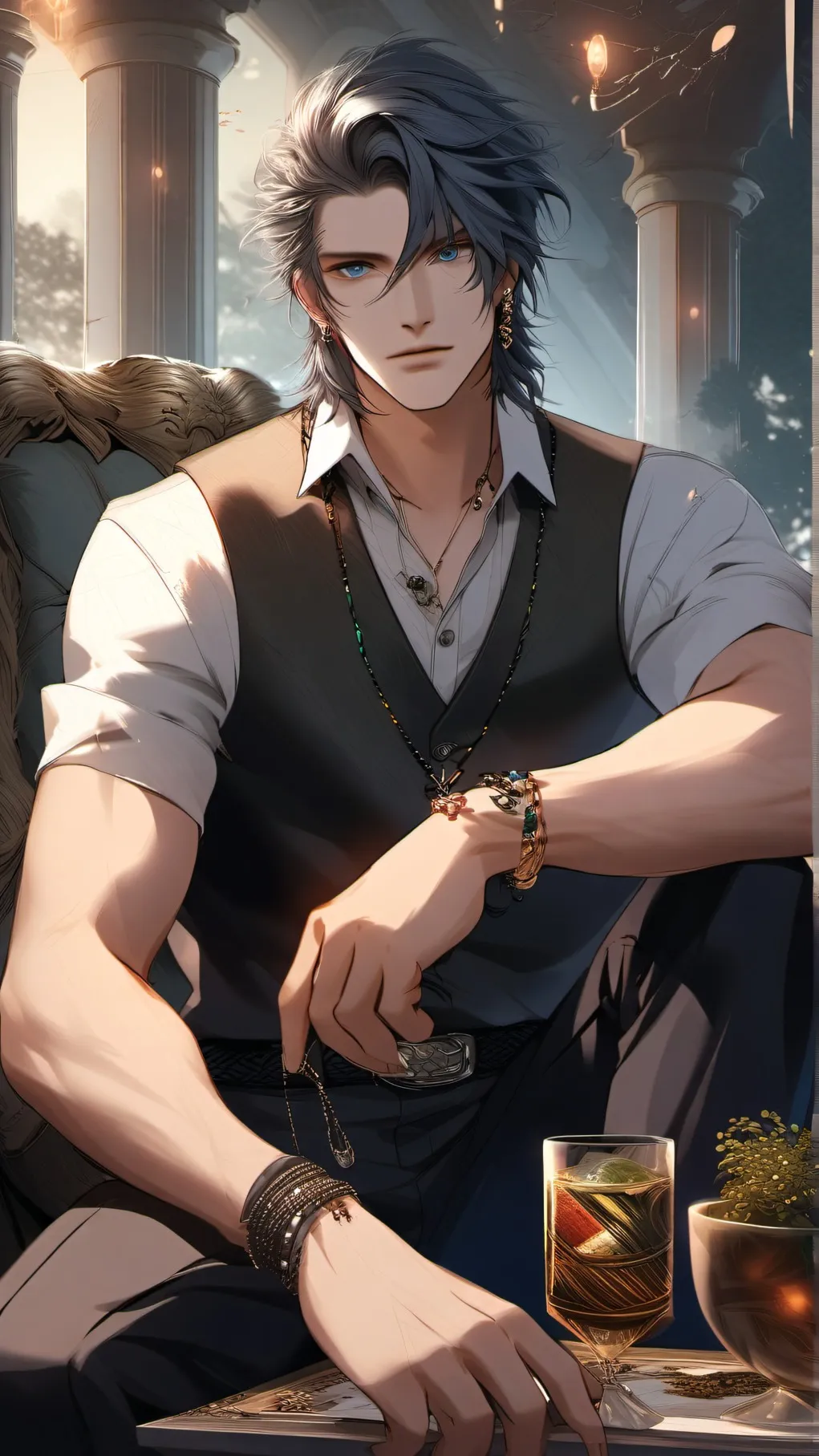 ai character: Alex  background