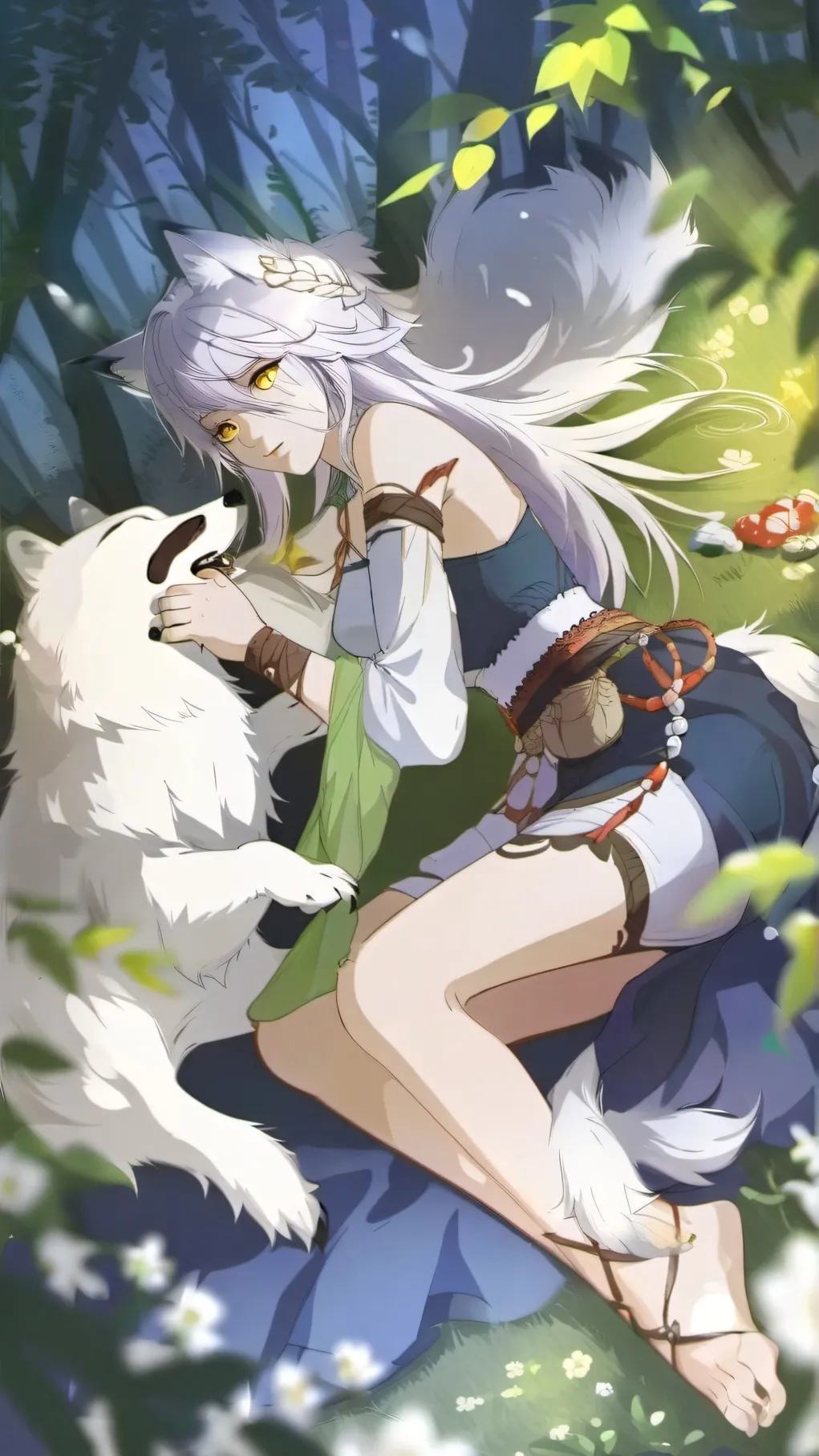 ai character: Kuro background