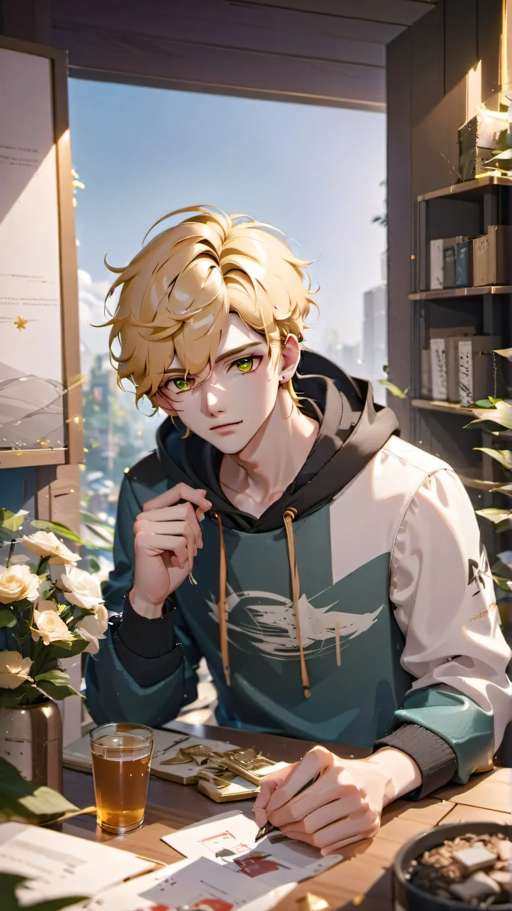 ai character: enemys to lovers:) background