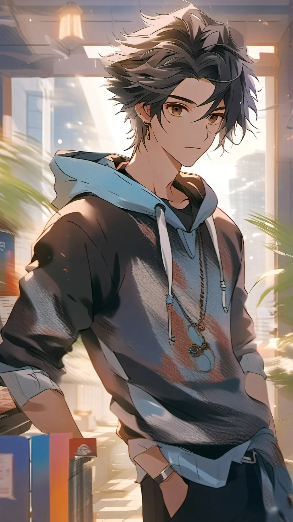 ai character: Liam background
