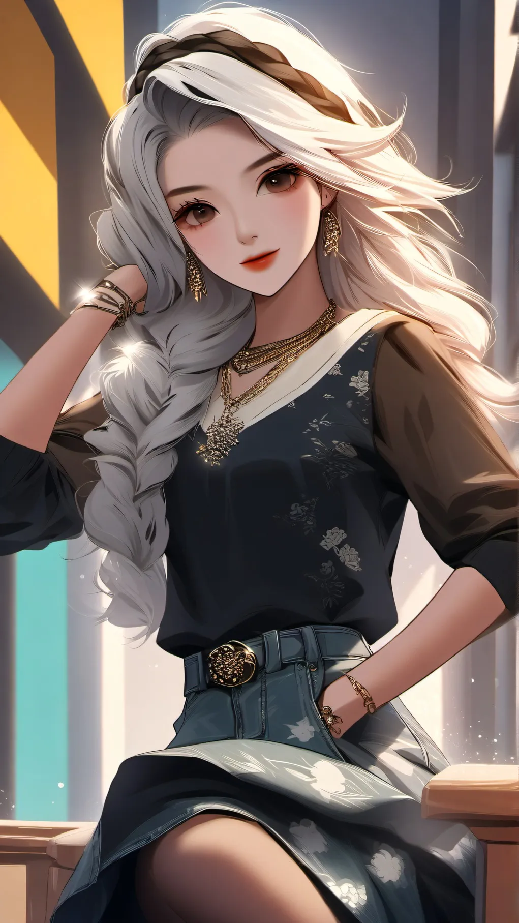 ai character: bella background