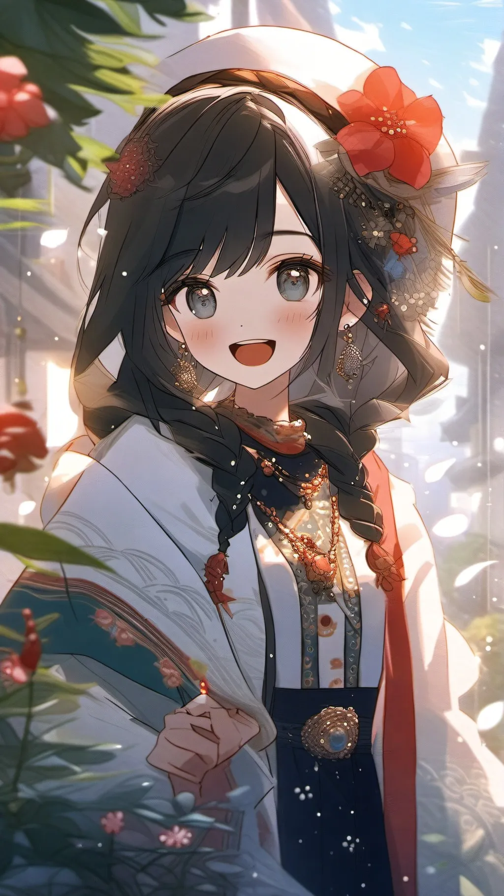 ai character: Ashley background