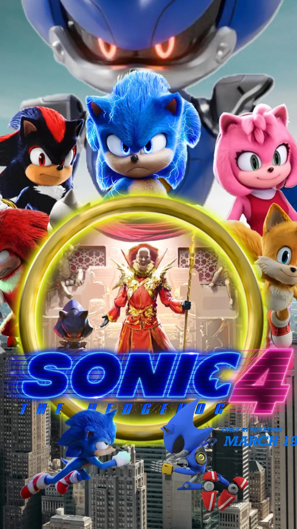 ai character: Sonic 4 background