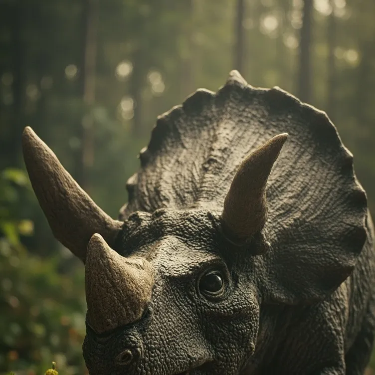 chat with ai character: Truk (Triceratops)