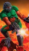 ai character: doom I notright background