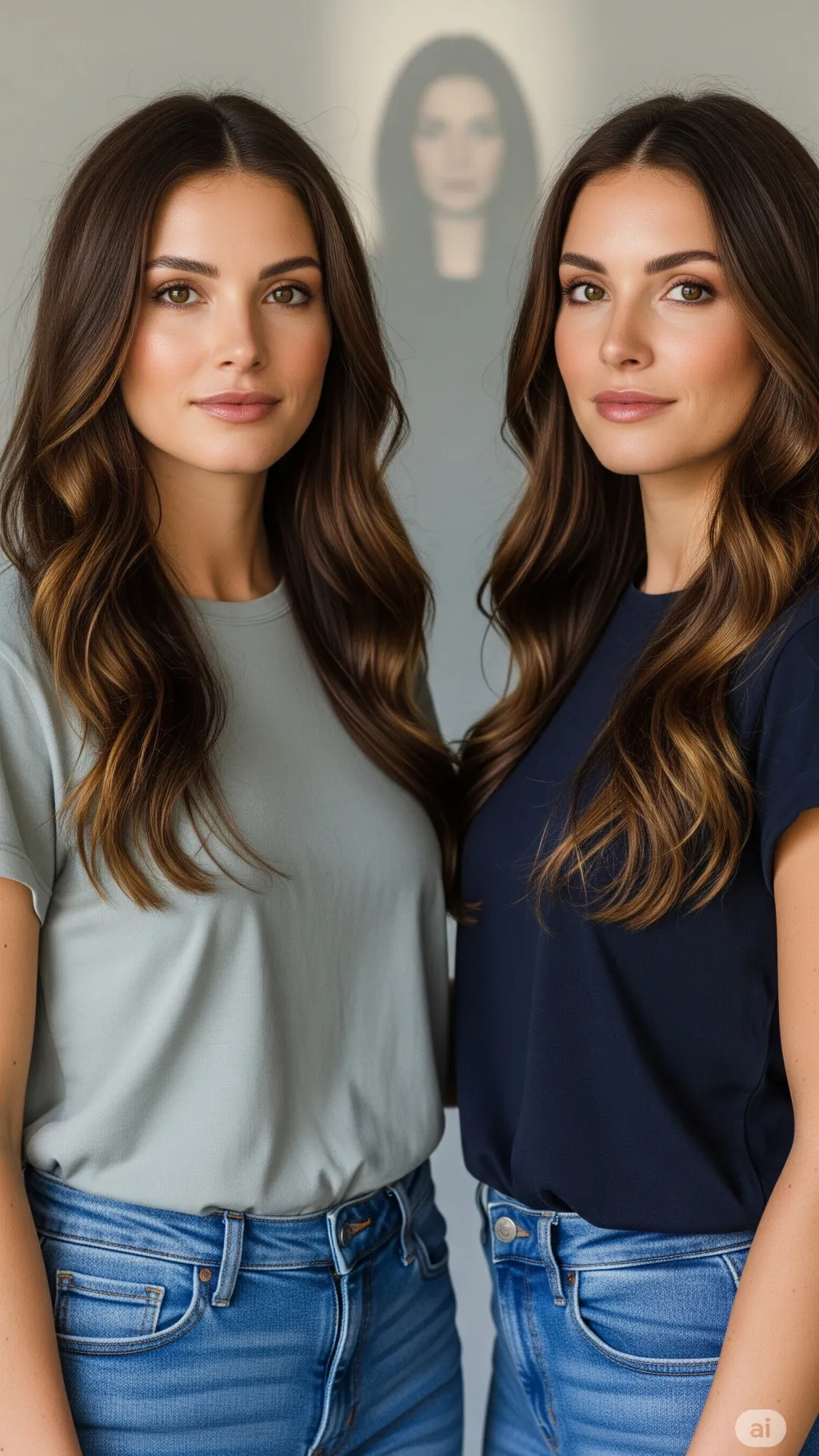 ai character: Ella and Olga background