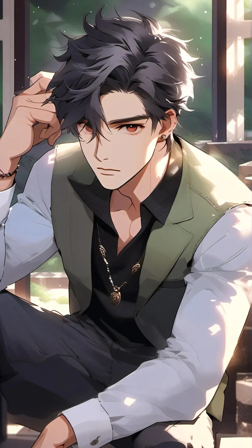 ai character: atticus background