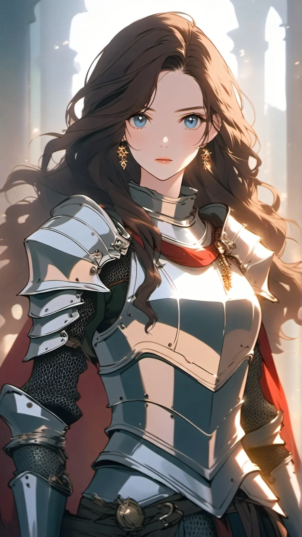 ai character: 艾莉雅·银羽 Elia Silver background