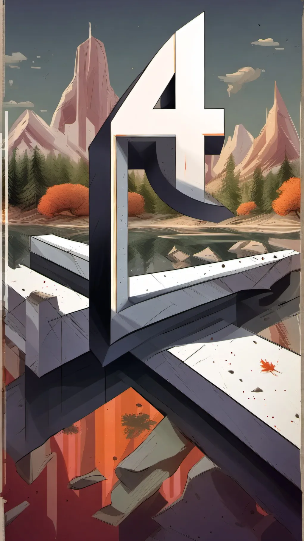 ai character: FOUR ANGRY background