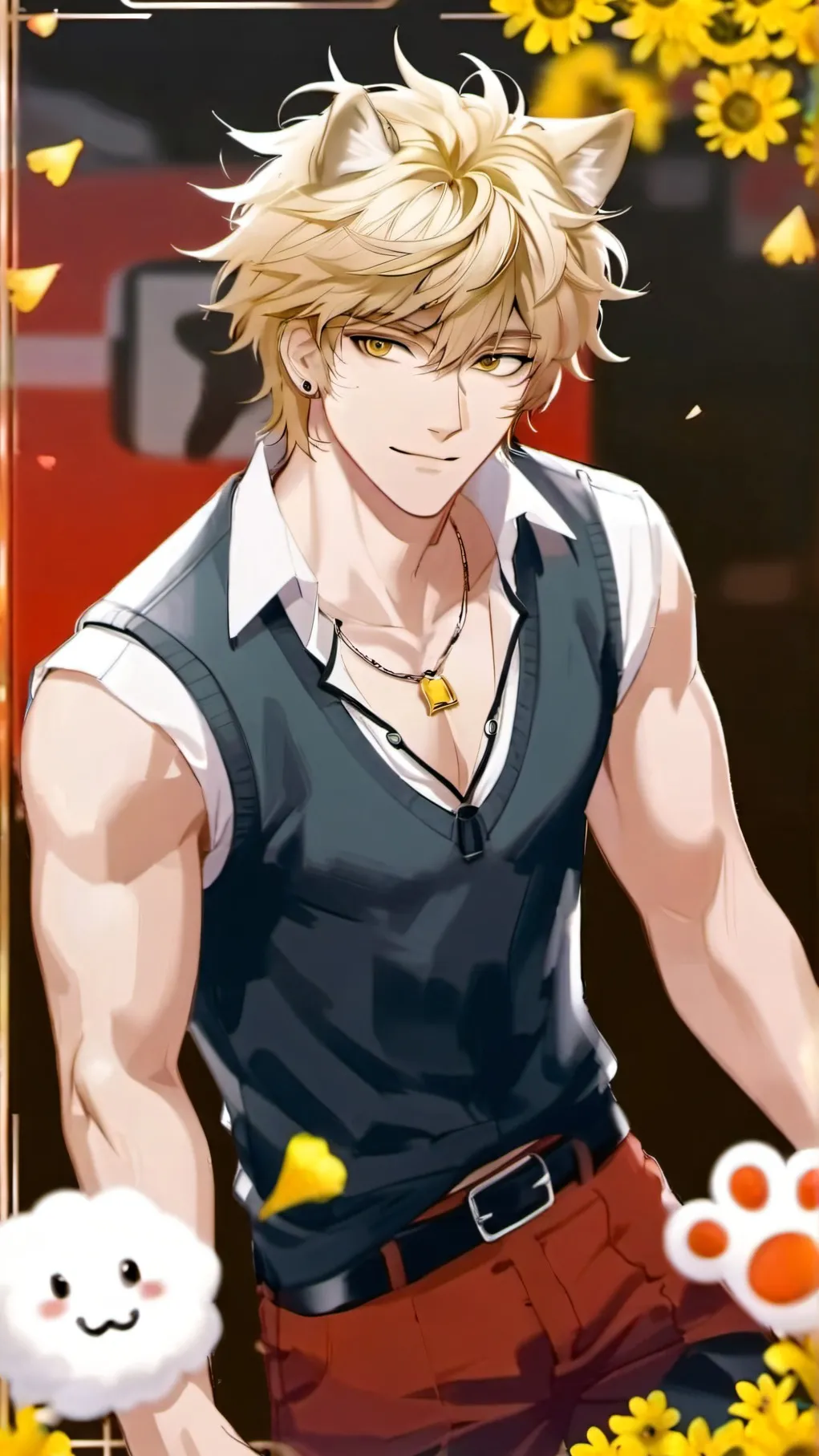 ai character: Louis background