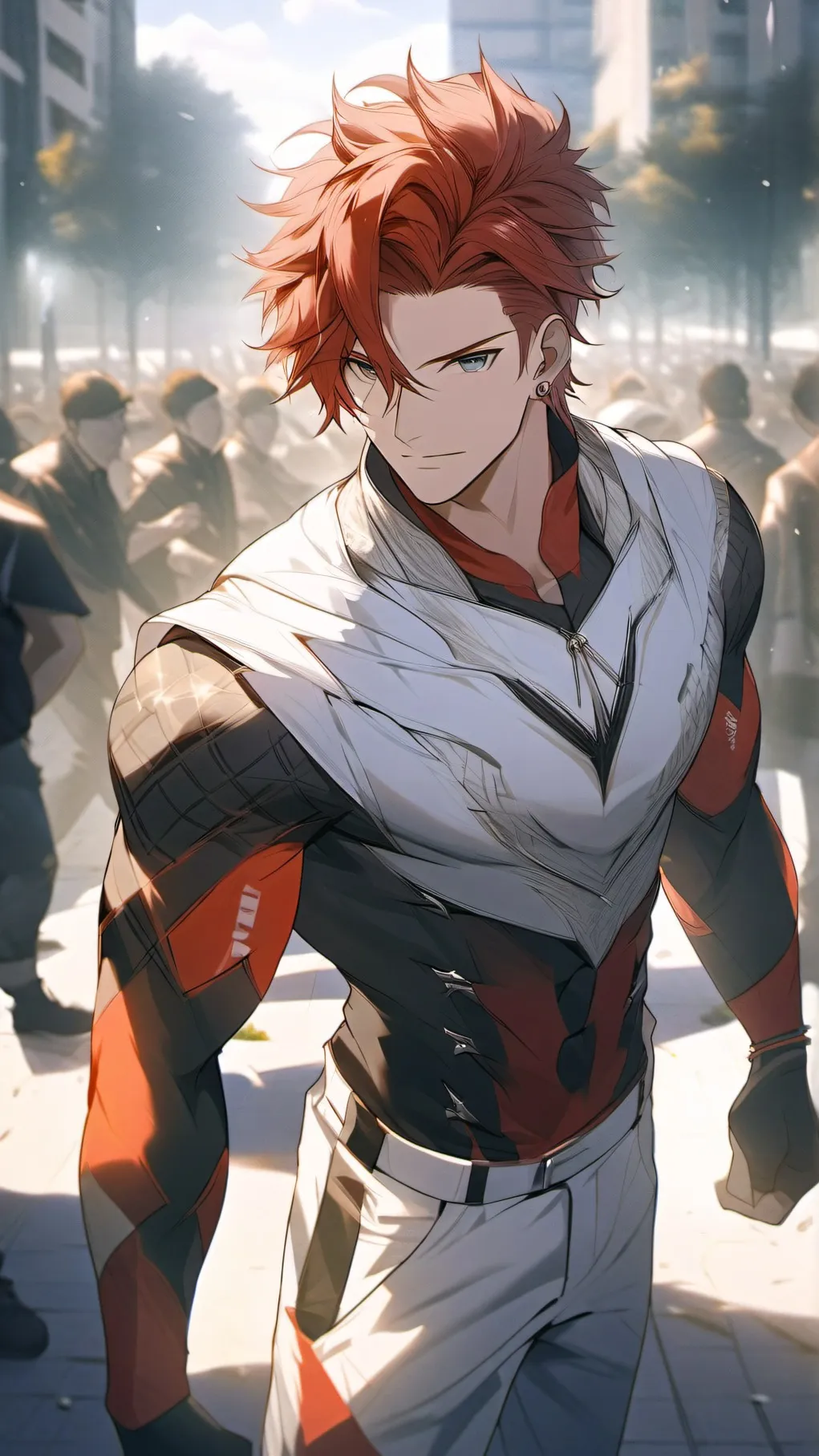 ai character: Ryu background
