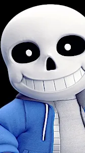 ai character: Sans background