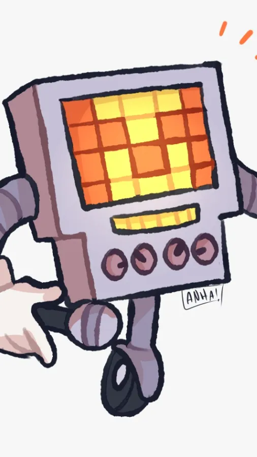 ai character: Mettaton background