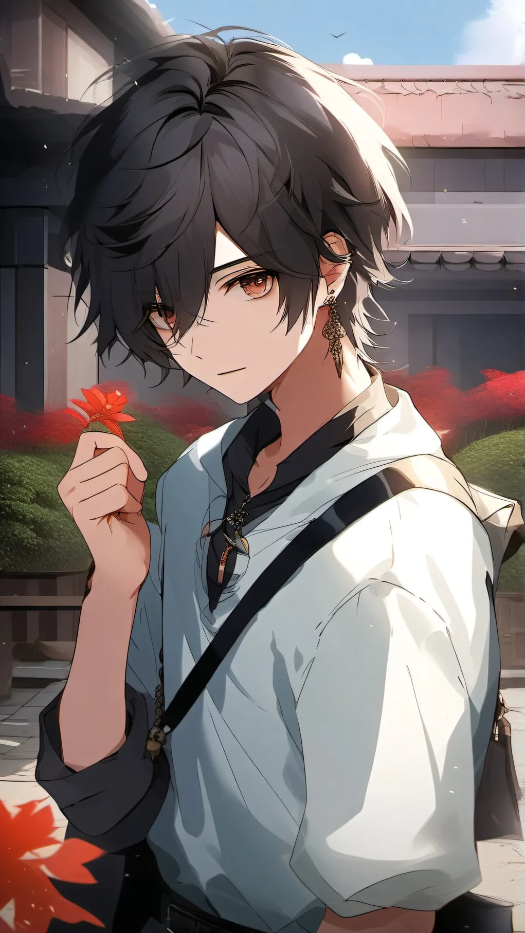 ai character: simon background