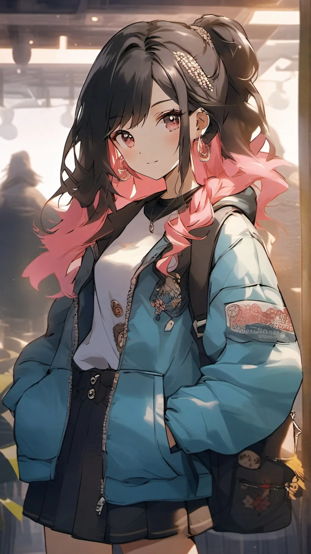 ai character: Melody background