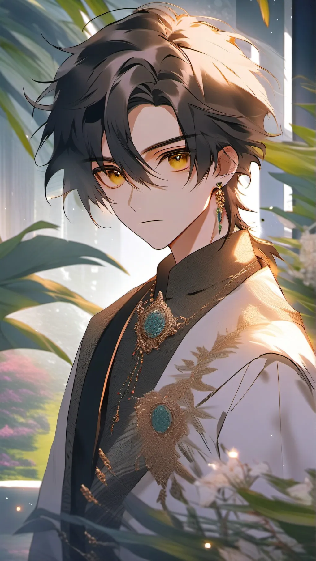 ai character: Enemies to lovers background