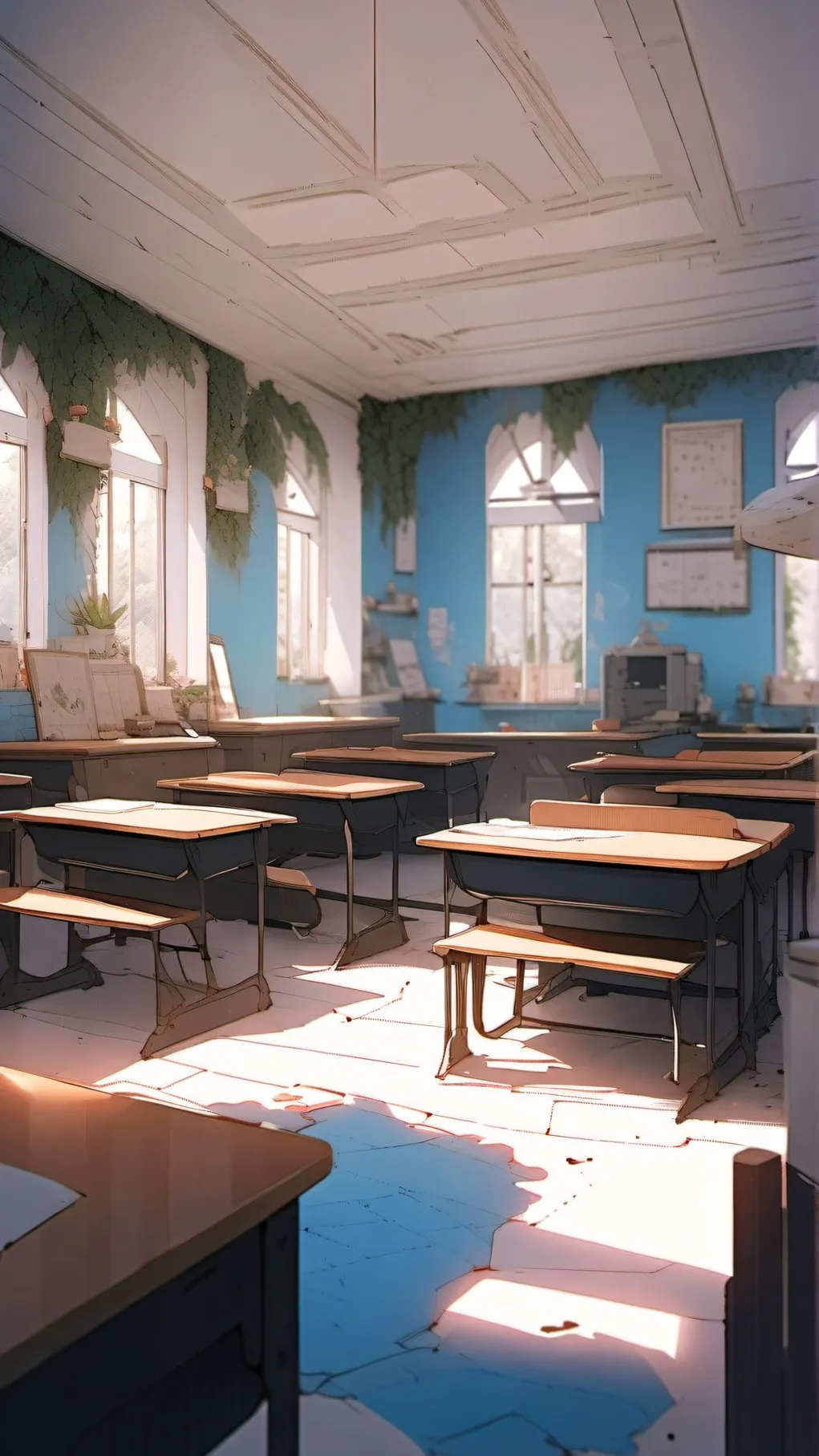 ai character: MHA new student background