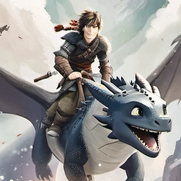 chat with ai character: httyd