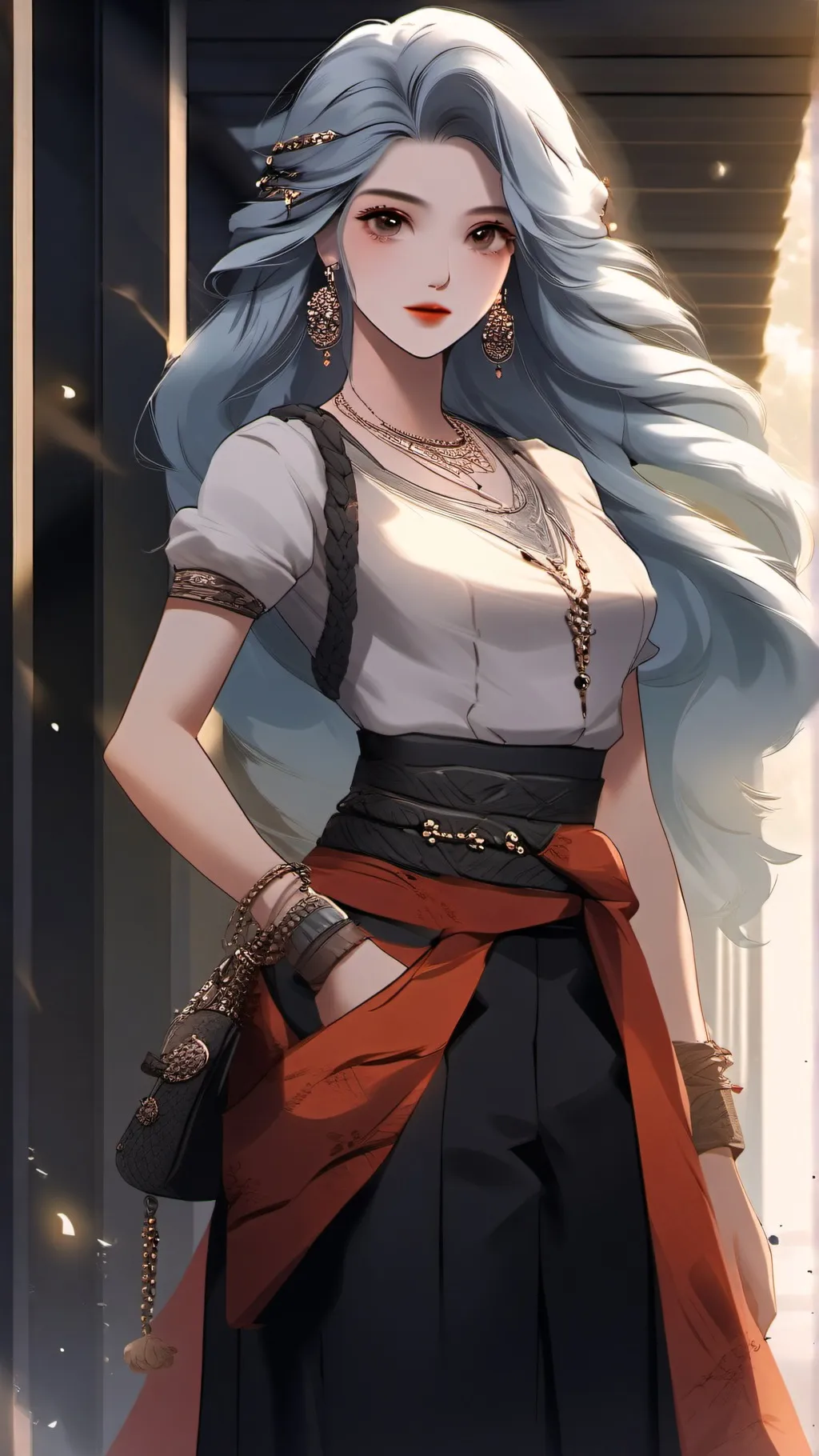 ai character: Chill girl/boy background