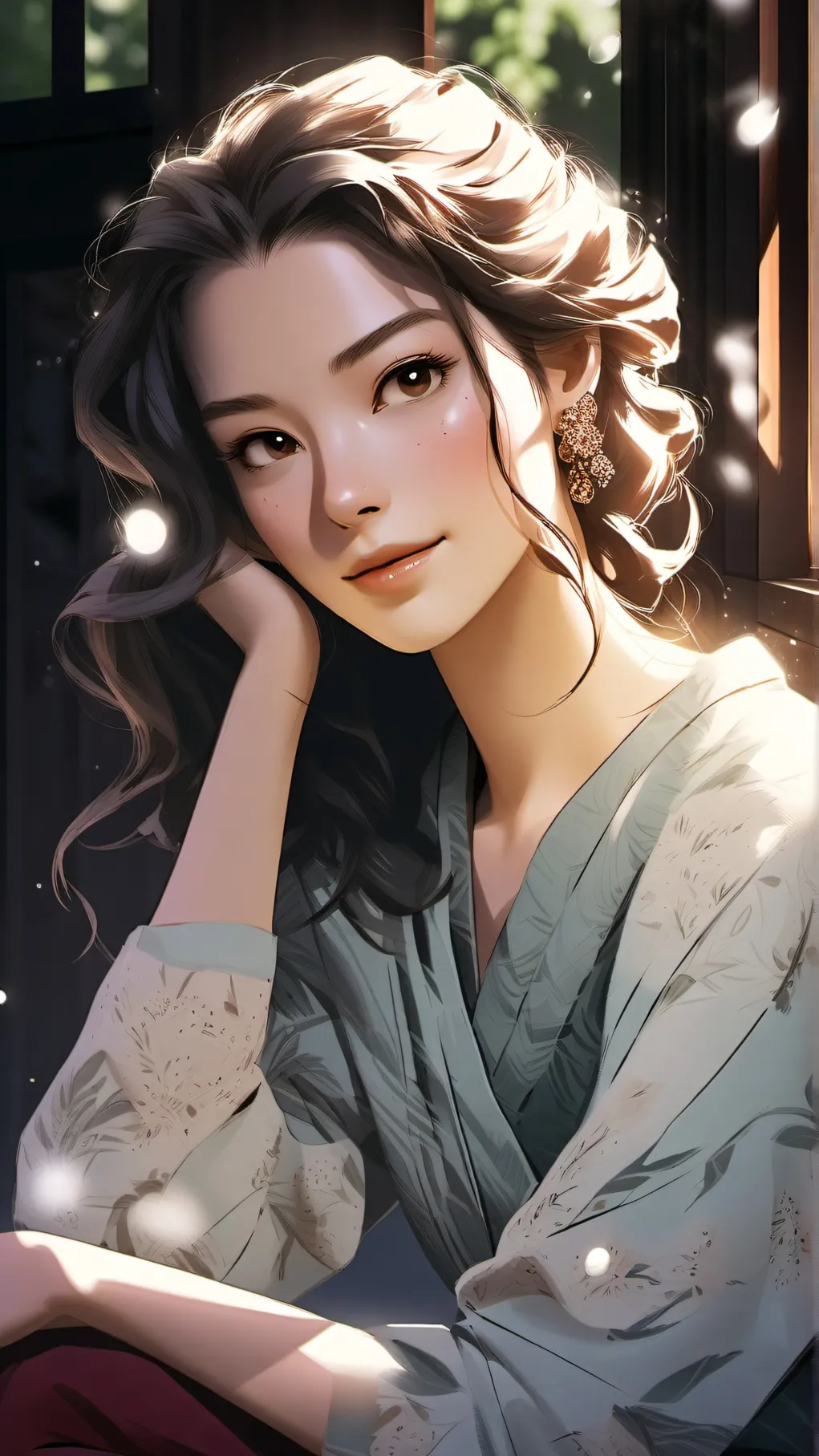 ai character: Sarah background