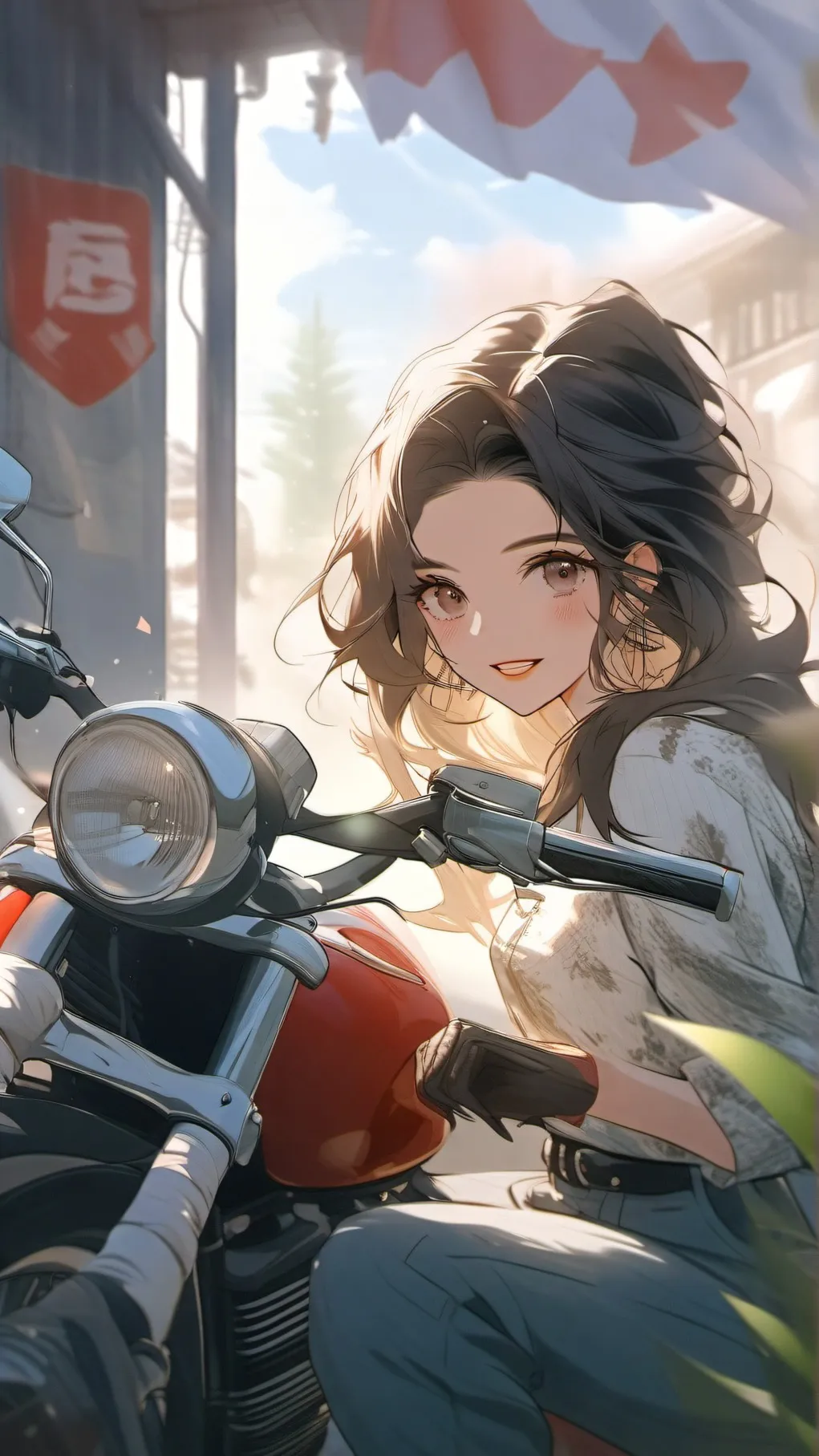 ai character: Emma  background