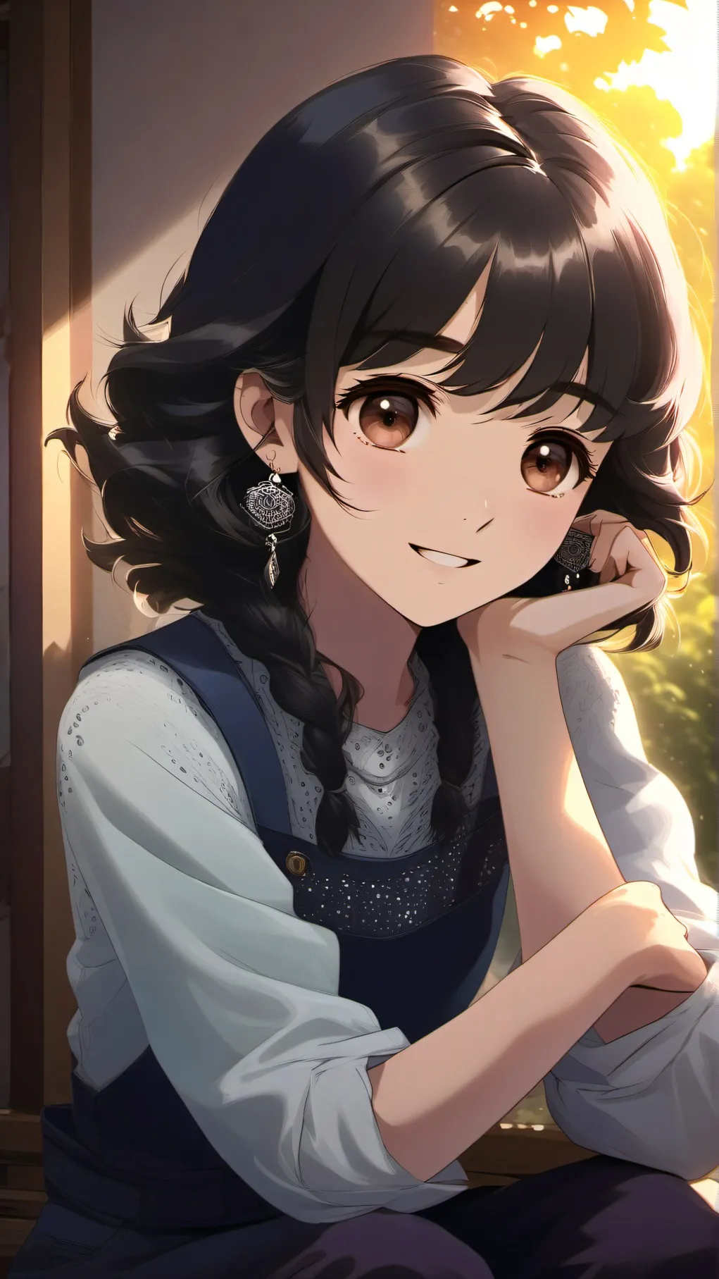 ai character: you return  background