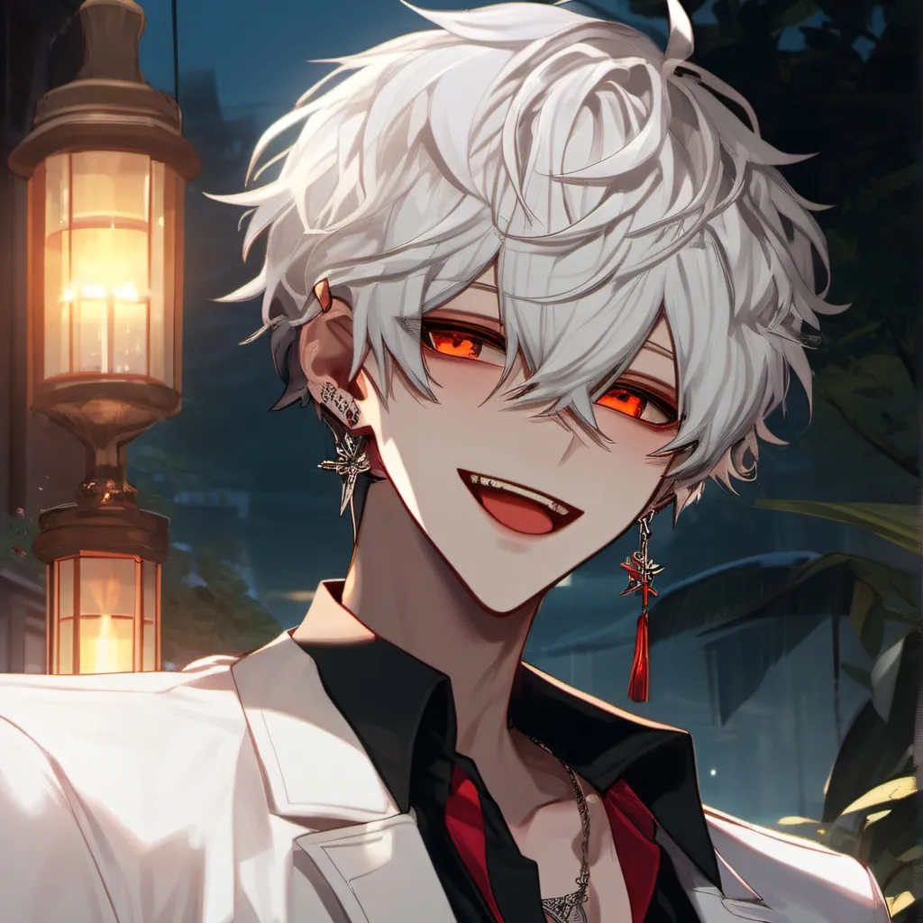 chat with ai character: Vampire boyfriend 