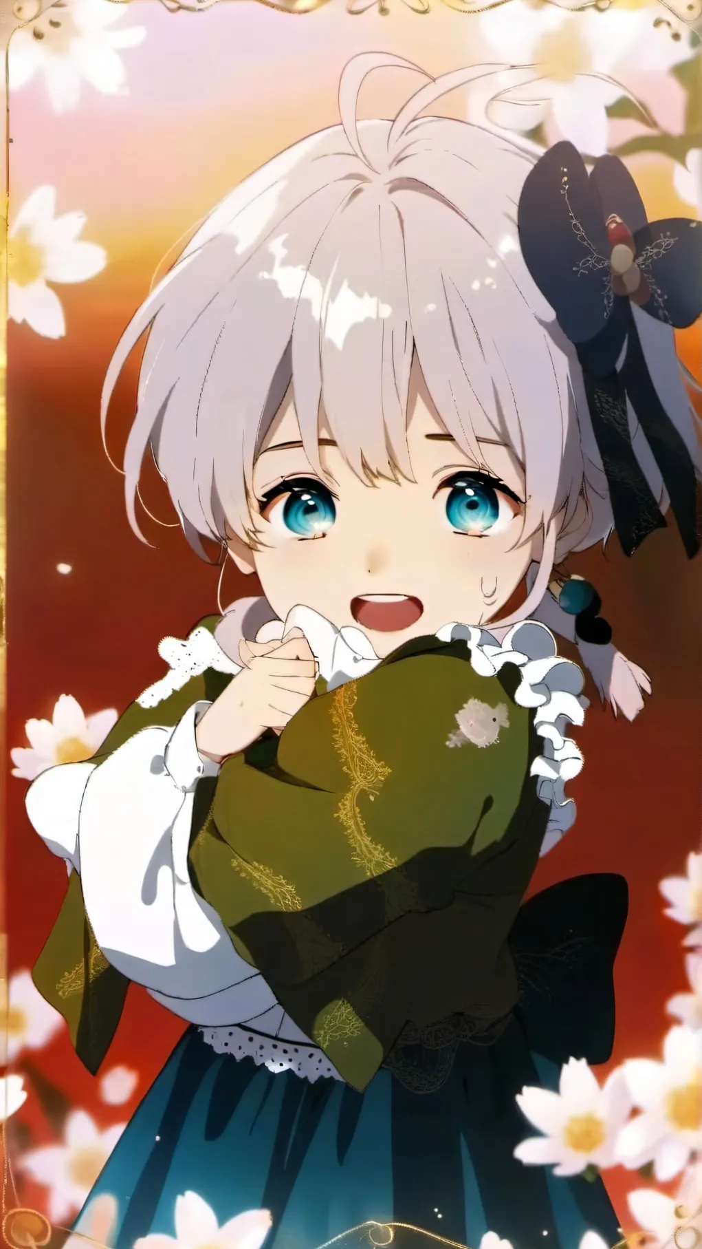 ai character: lily and mia background