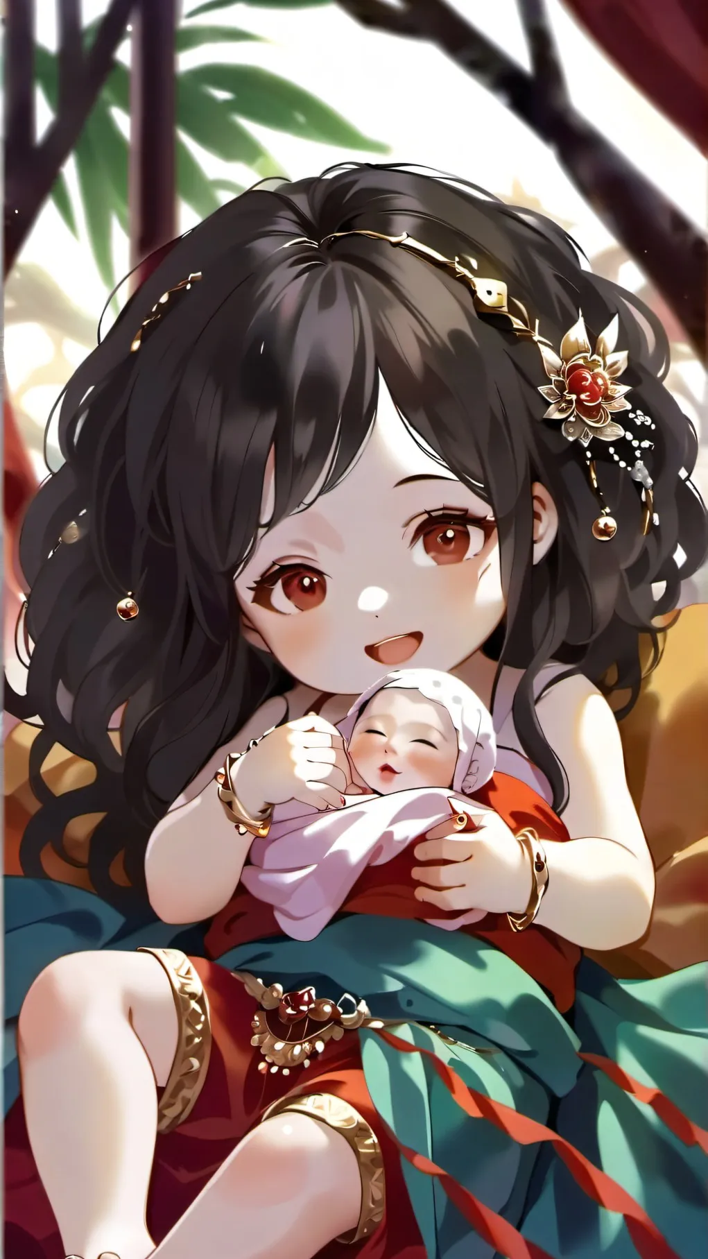 ai character: olivia background
