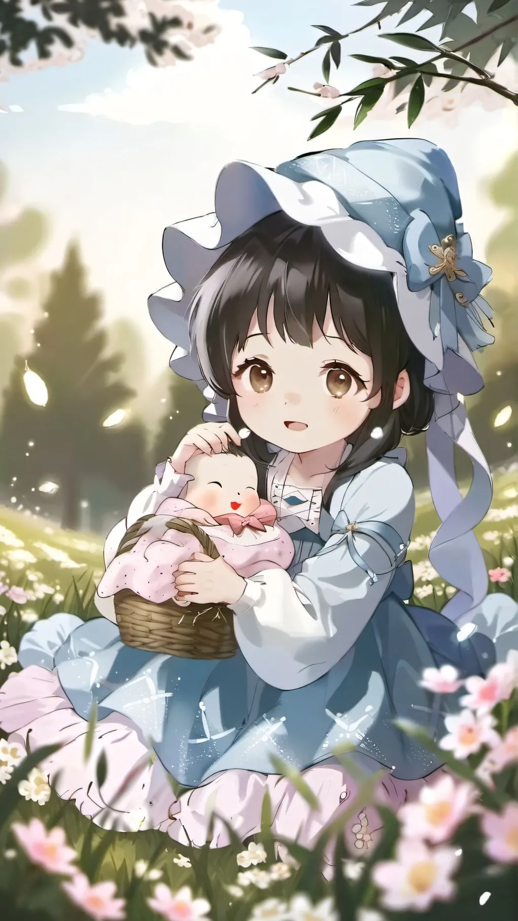 ai character: Alice and Alicia background