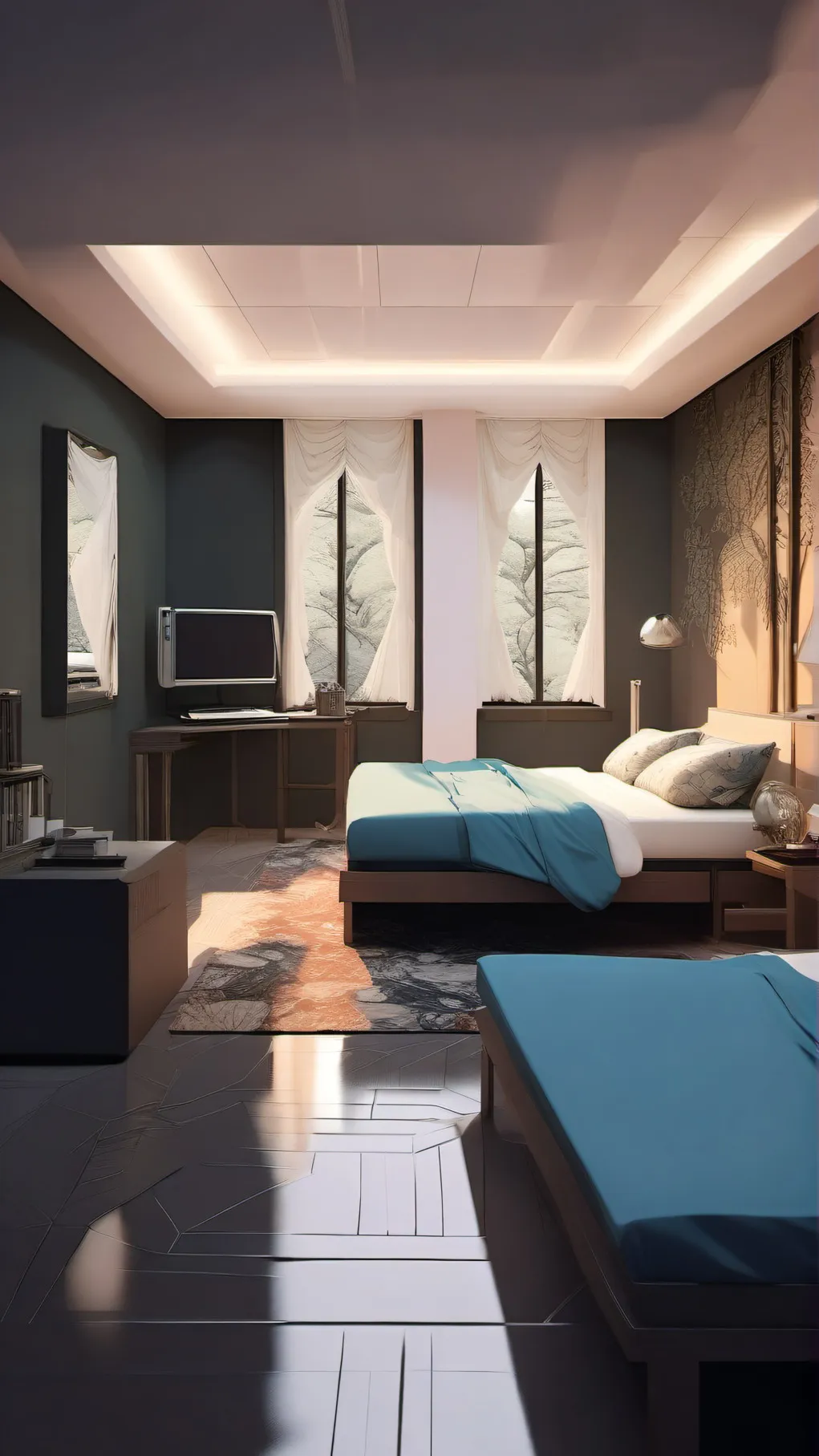 ai character: class trip background