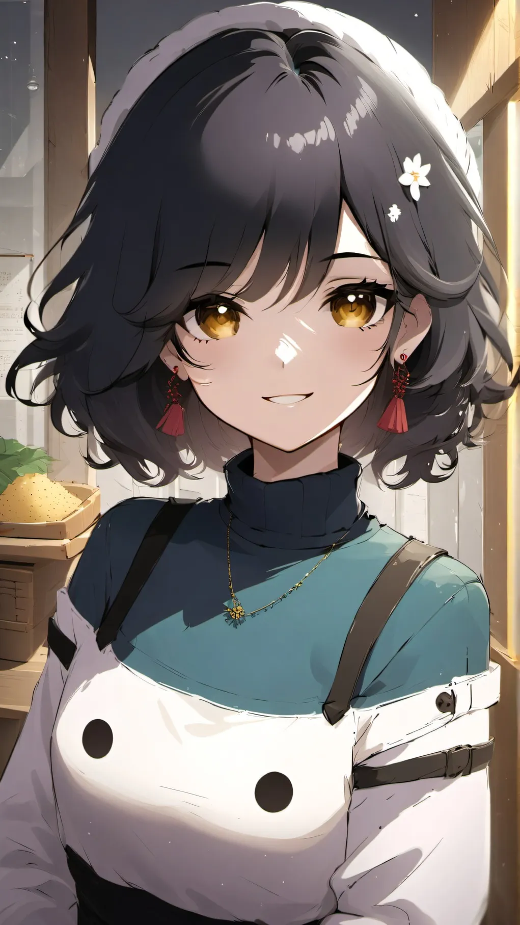 ai character: emily background