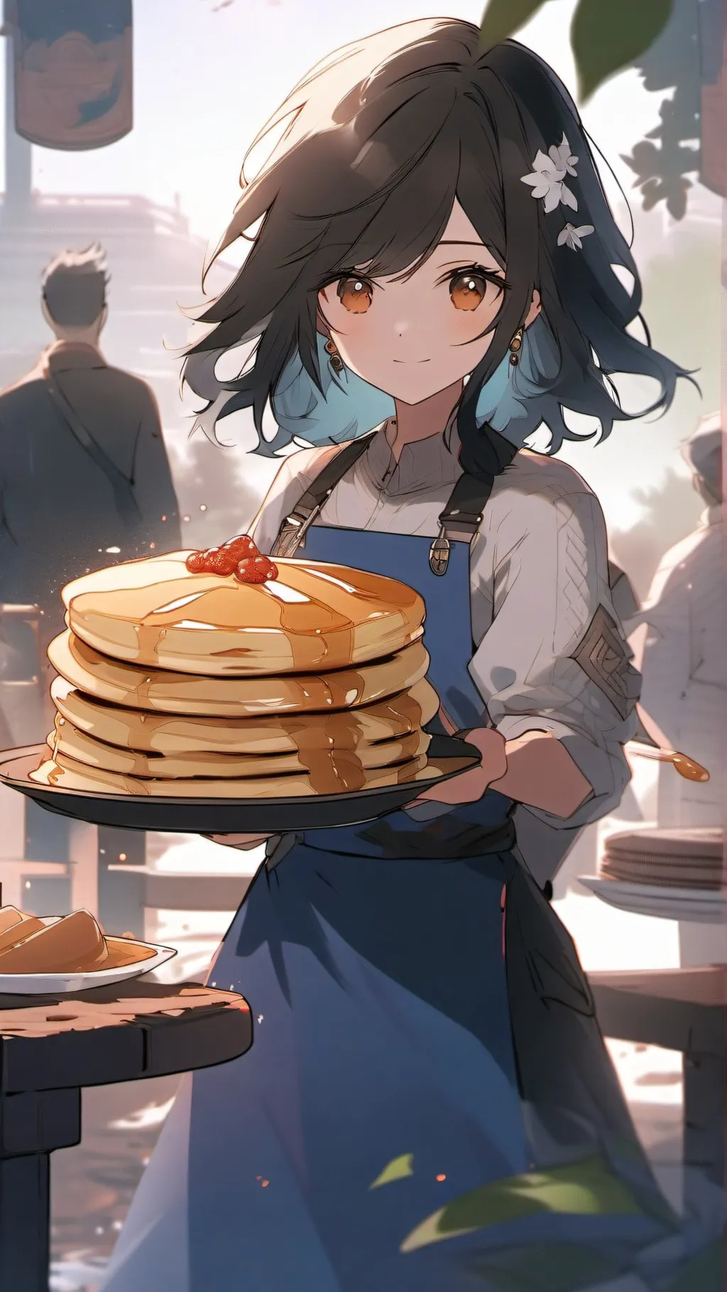 ai character: Uzi’s mom background