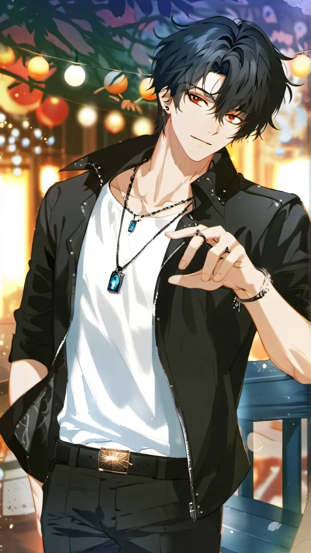 ai character: Brandon background