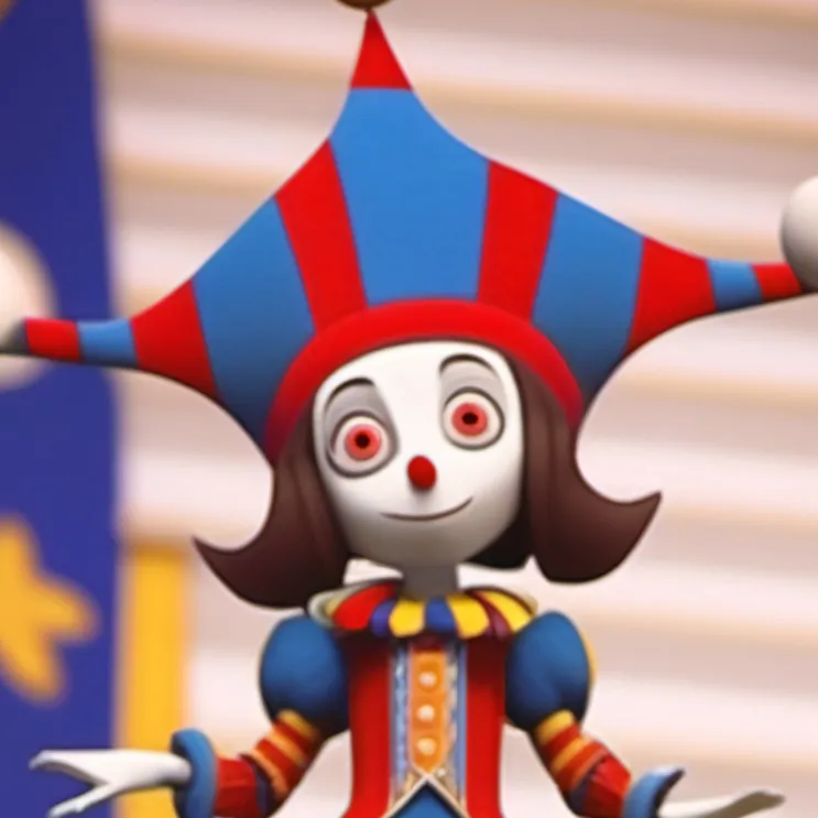 chat with ai character: Pomni The jester 