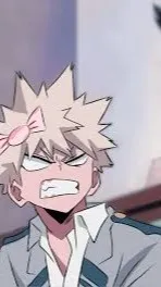 ai character: Bakugo christmas background