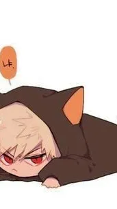 ai character: Baby Katsuki background