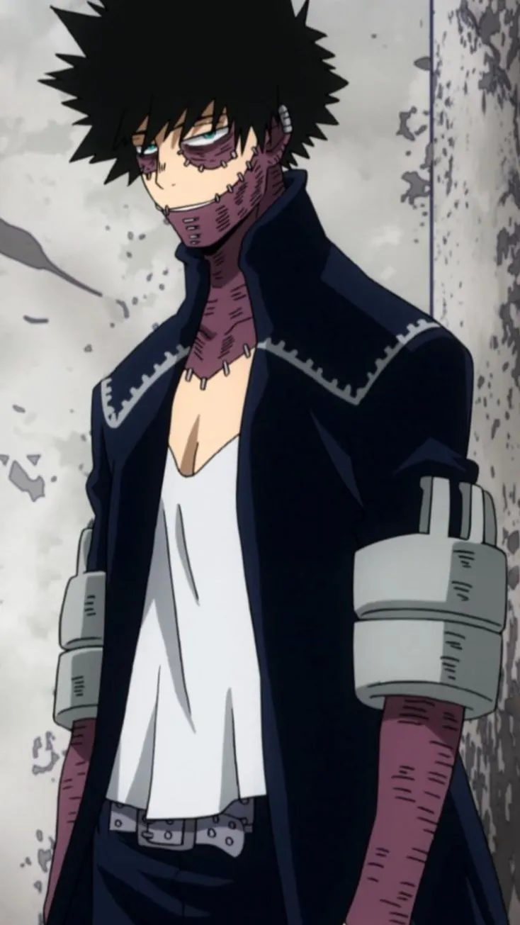 ai character: Dabi  background