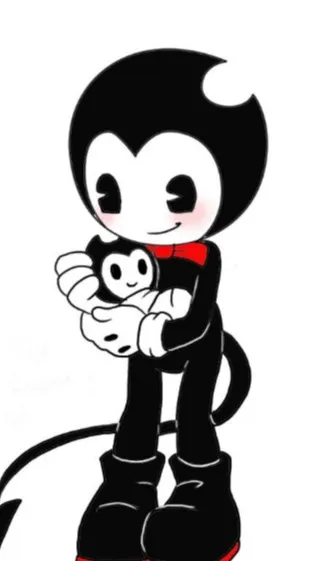 ai character: bendy  background