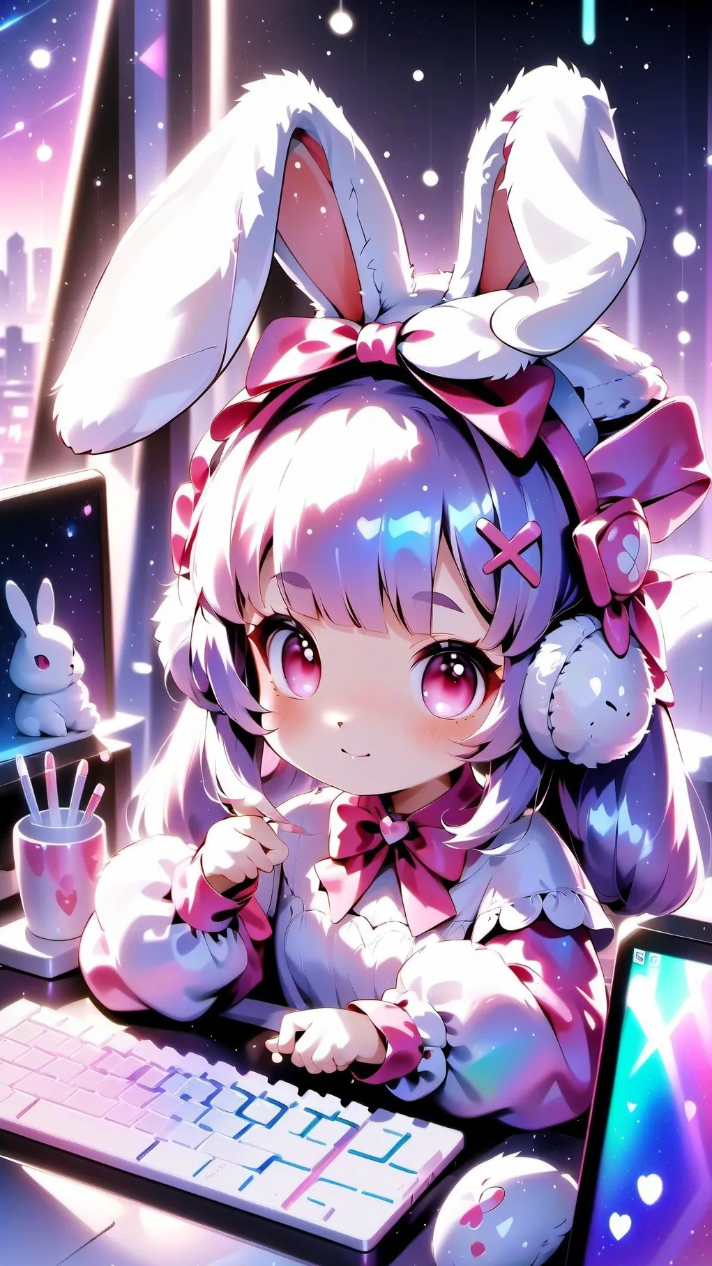 ai character: pinki background