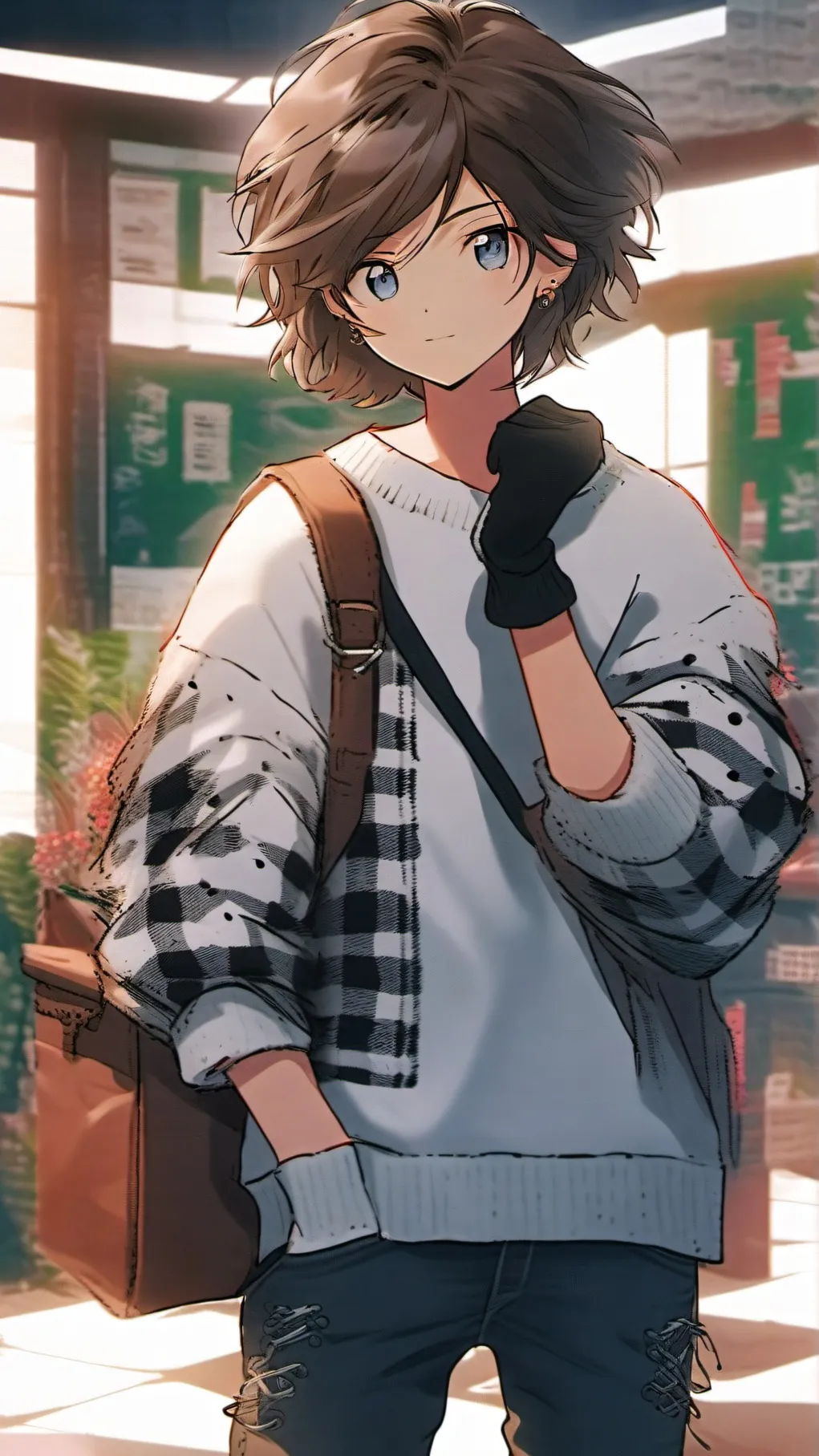 ai character: ME background