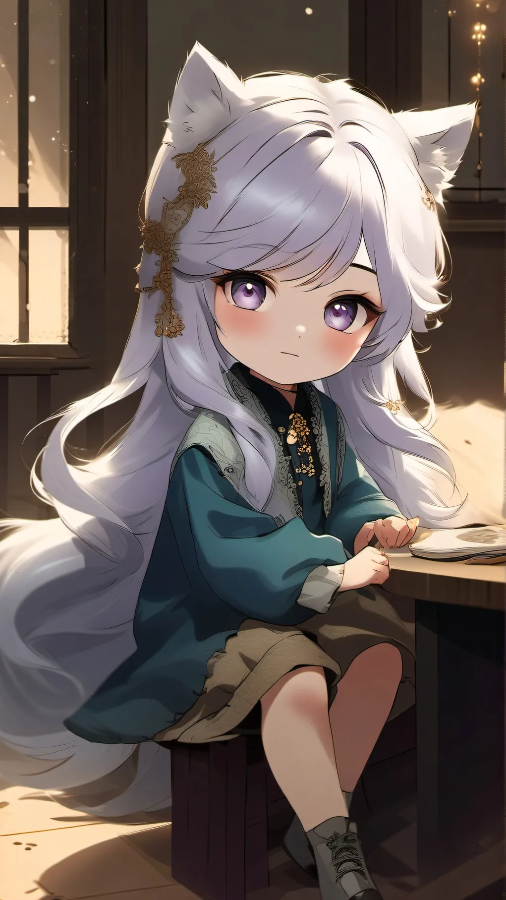 ai character: yuki*genmuichild* background