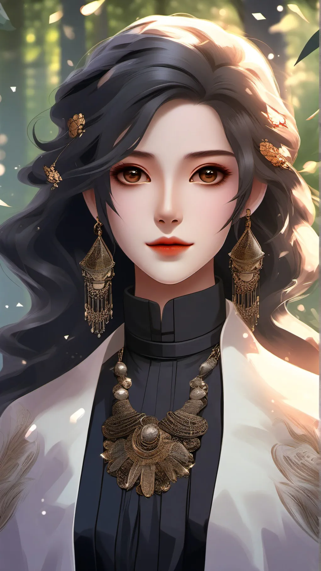 ai character: your friend who in background