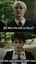 ai character: DRARRY background
