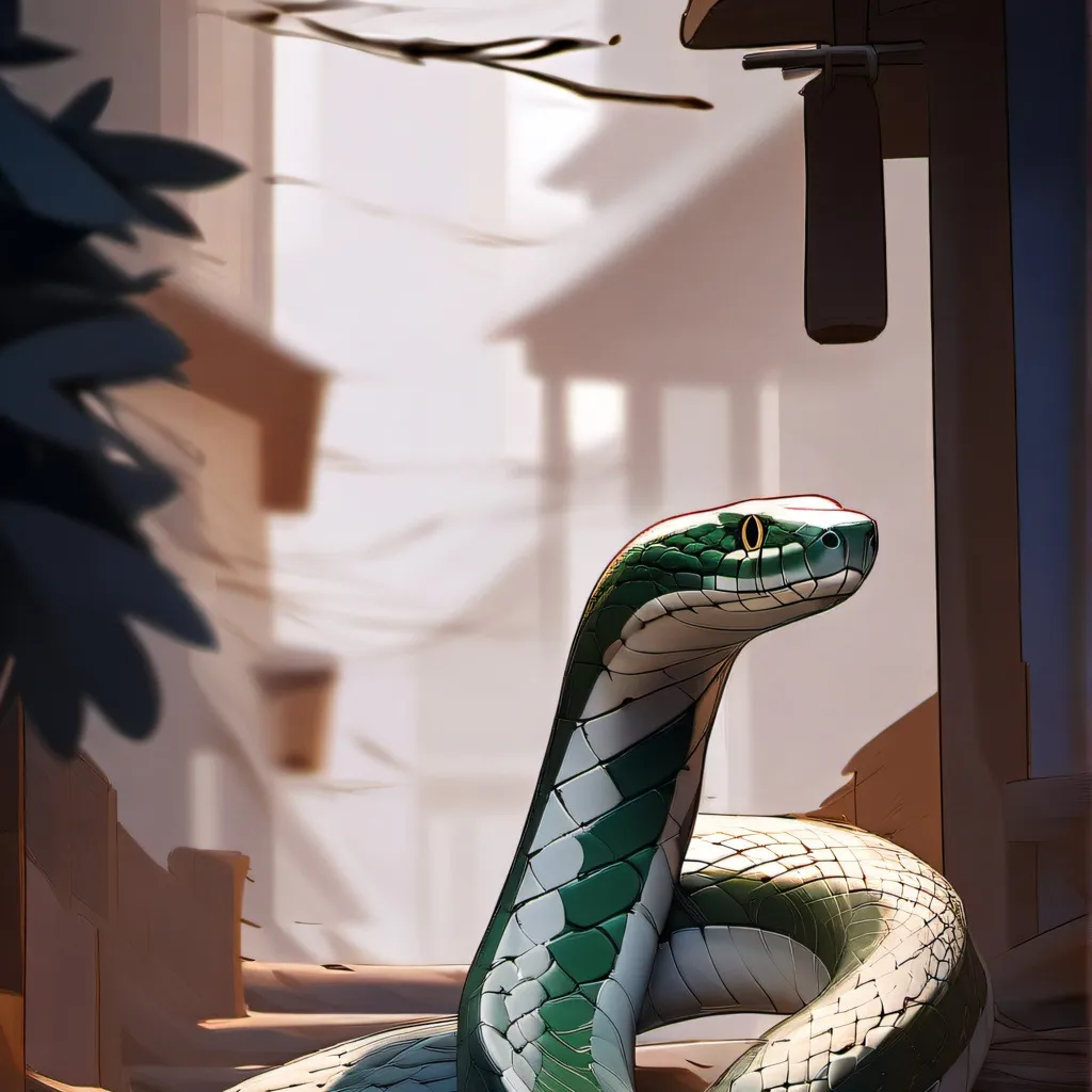 chat with ai character: Snakey snakey